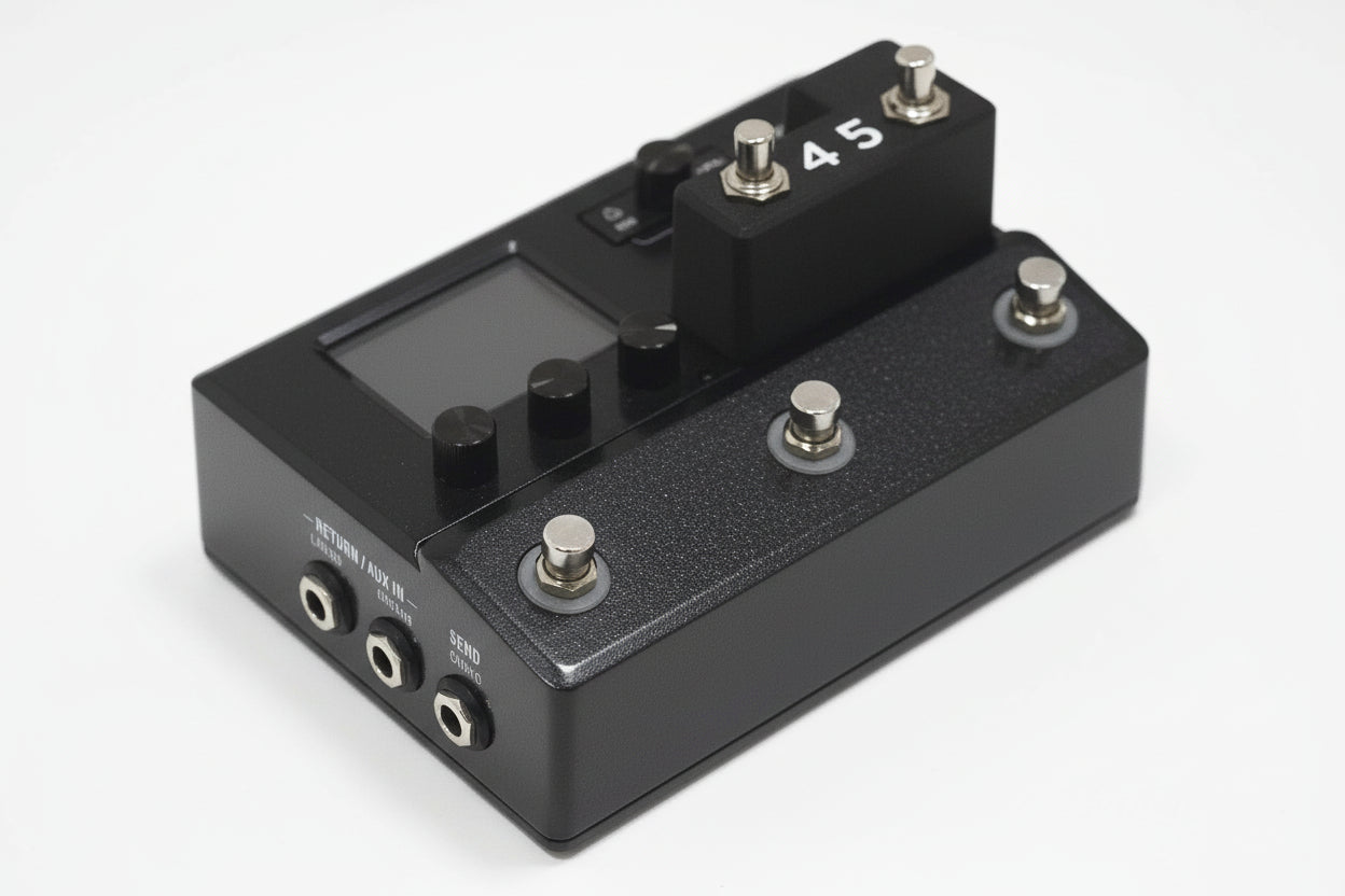 momentary footswitch enclosure for HX Stomp preset and snapshot control